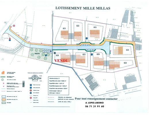 Terrain MILLAS 66170  