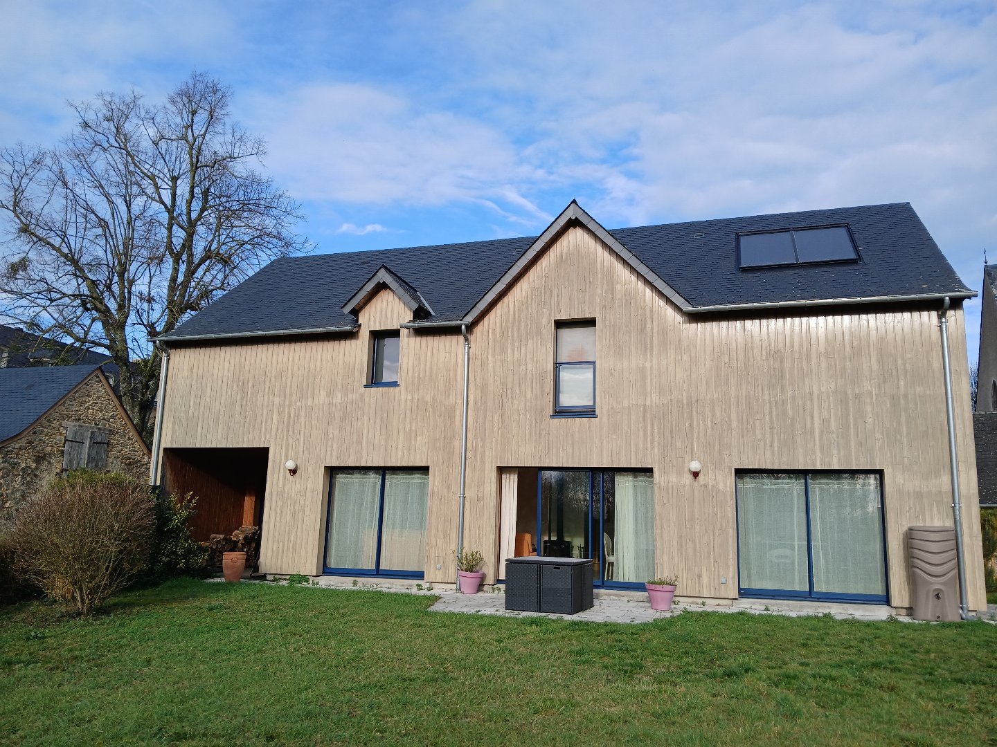 Maison à ossature bois