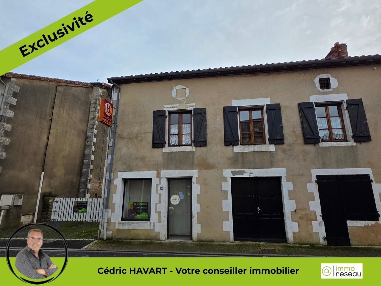Immeuble 182m² — Persac