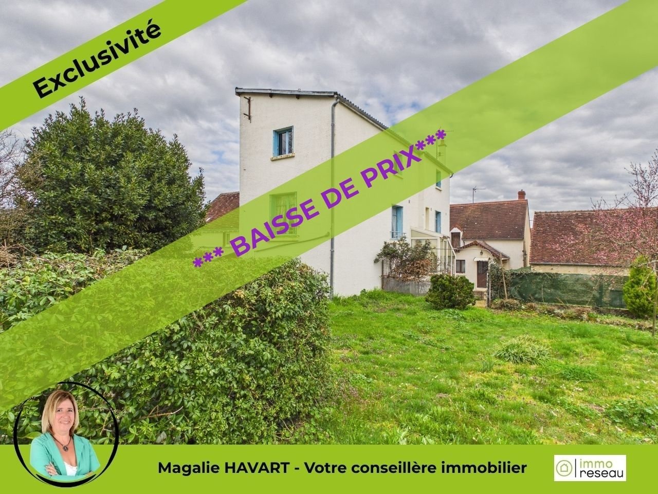 Maison 90m² — Thenay
