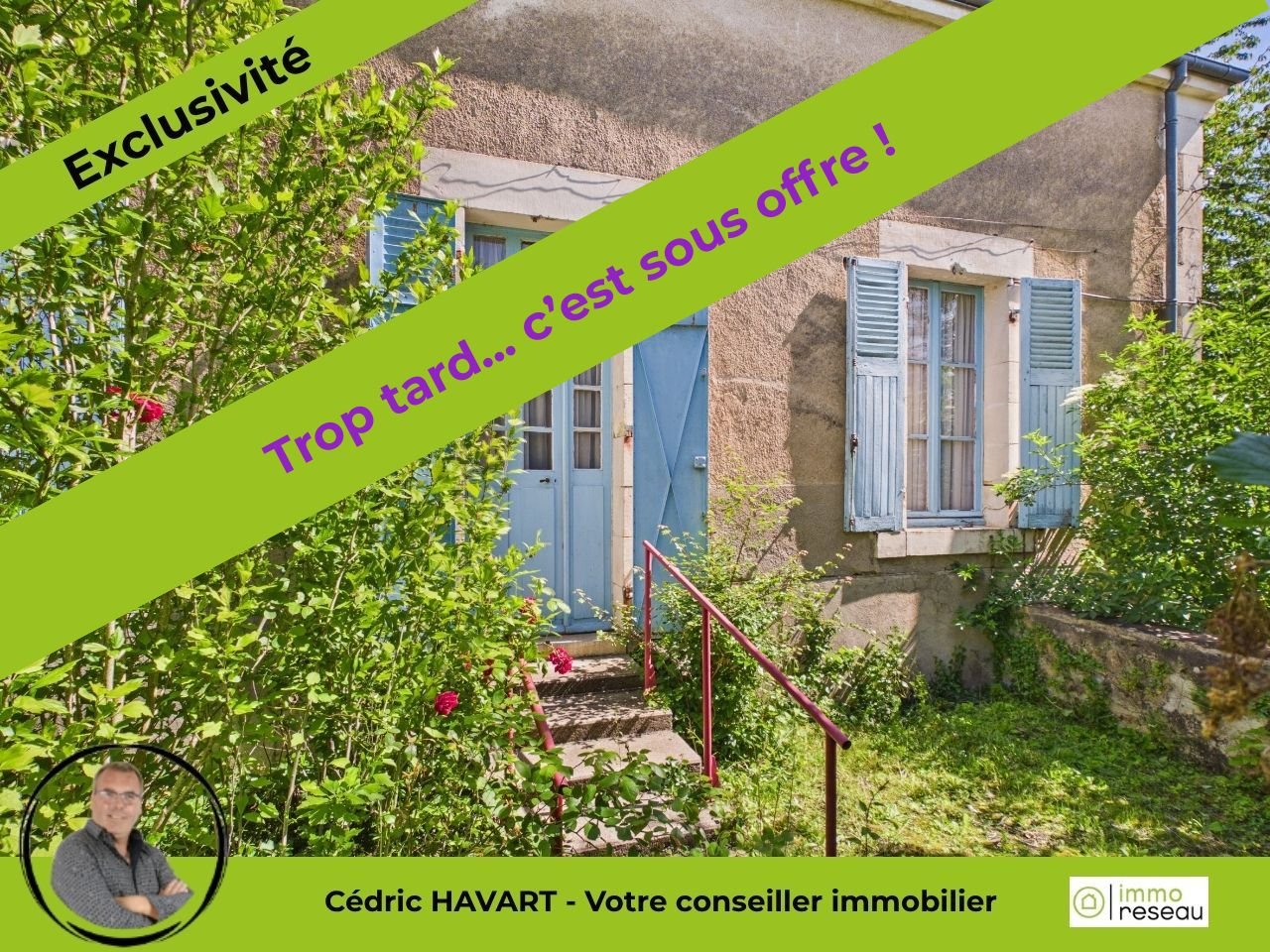 Maison 85m² — Mers-sur-Indre