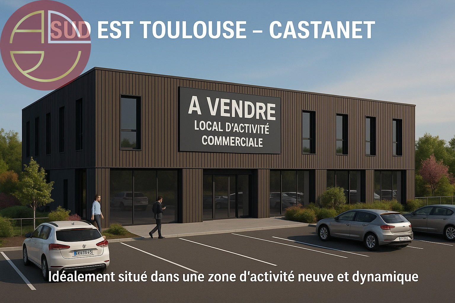 A vendre Local commercial  140 m² Aureville