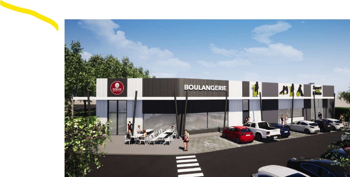 A louer Local commercial  300 m² Le Burgaud