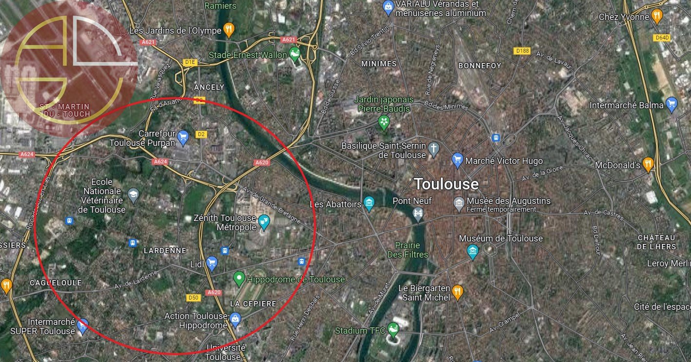 A vendre Terrain 7 500 m² Toulouse