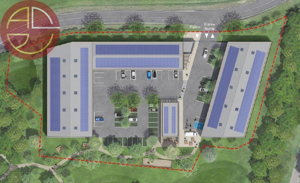 A vendre Entrepôt 996 m² Capens