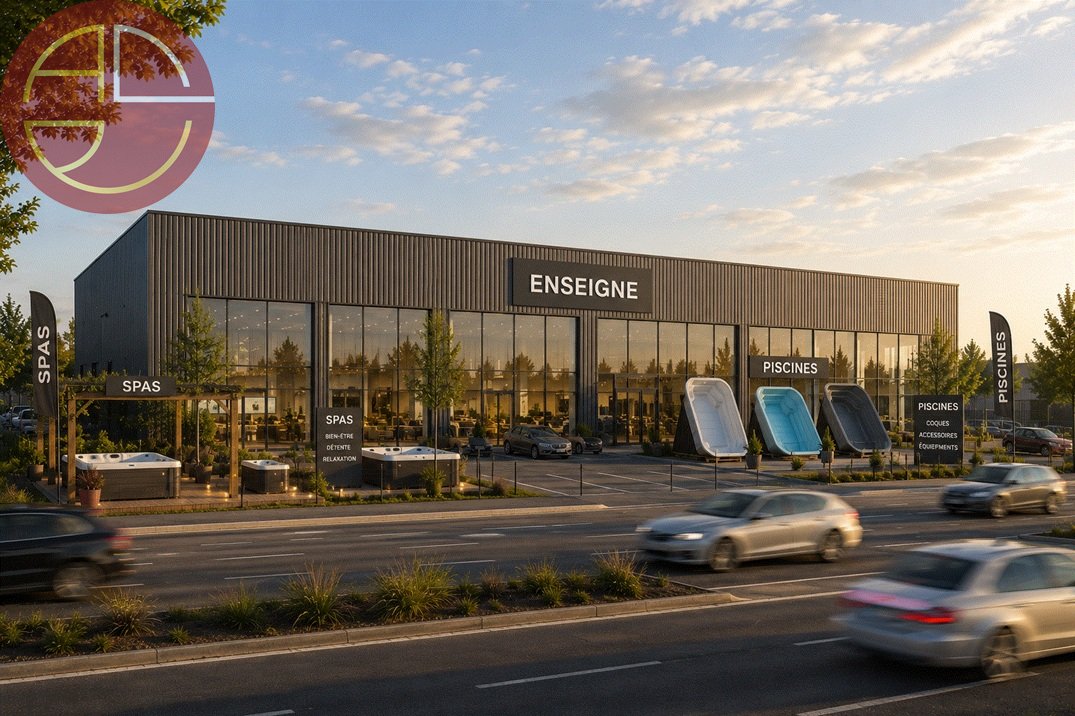 A louer Local commercial  200 m² Bessens