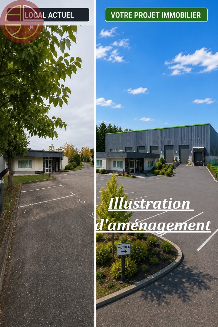 A vendre Entrepôt 1 200 m² Saint-Jean