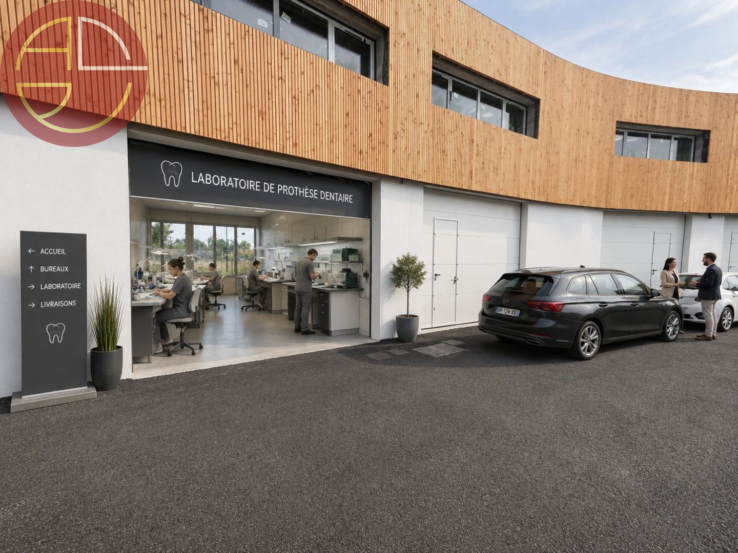 A vendre Local commercial  128 m² Aureville