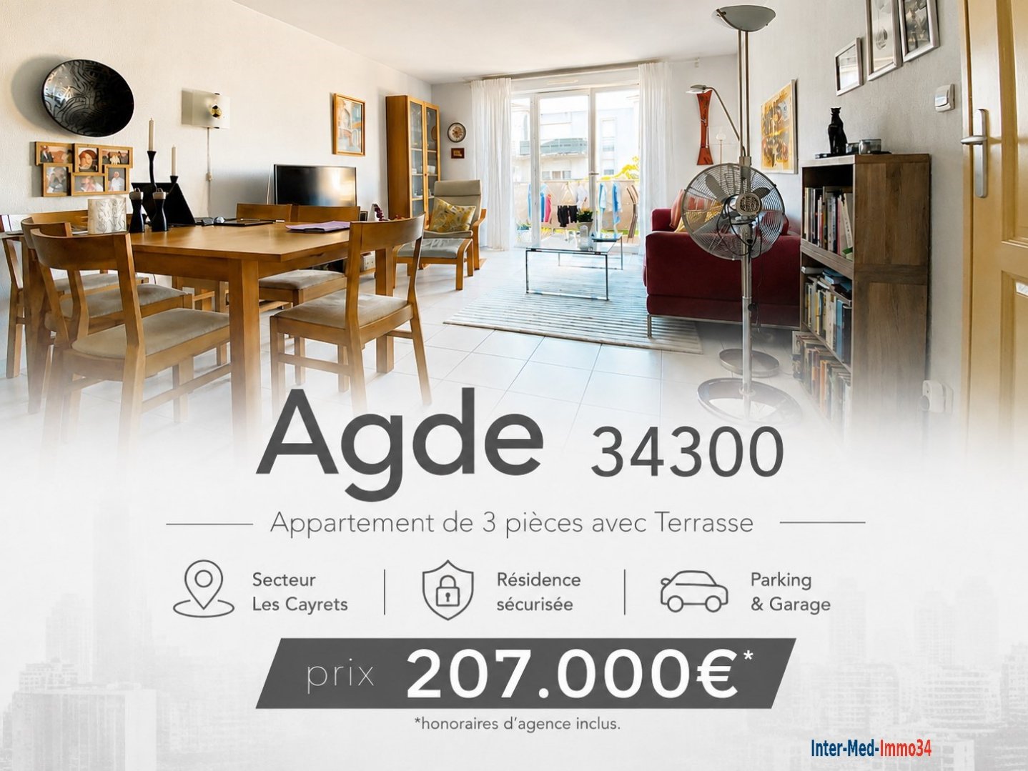 Agence immobilière de Inter-Med-Immo34  agence d'Agde
