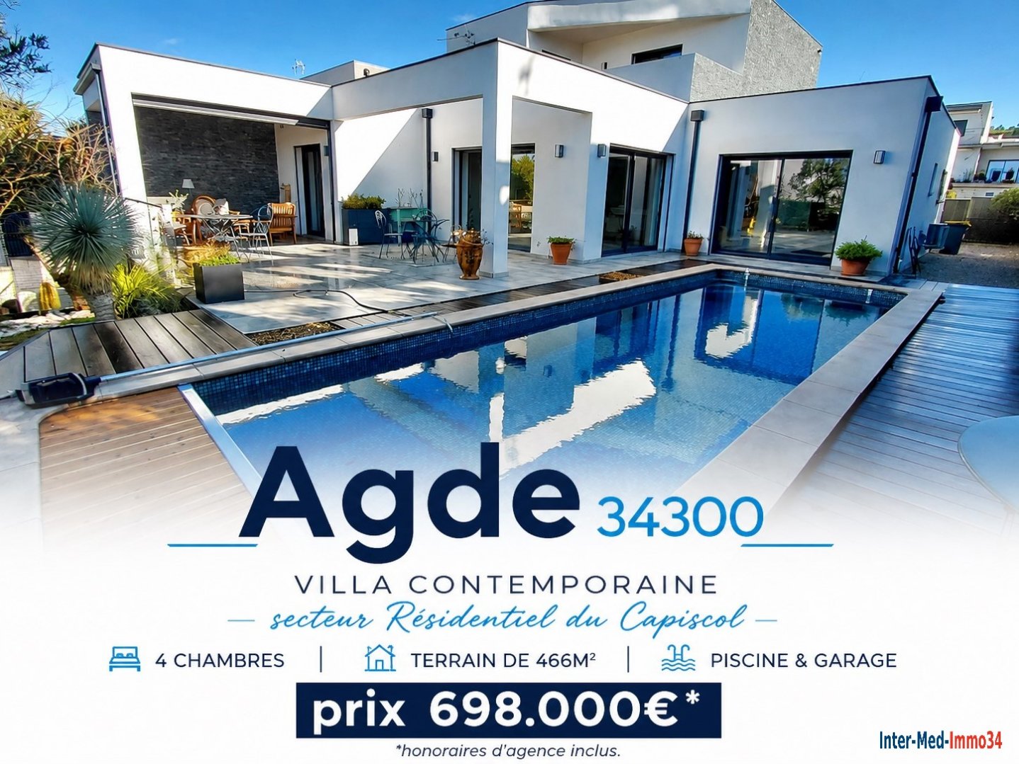 Agence immobilière de Inter-Med-Immo34  agence d'Agde