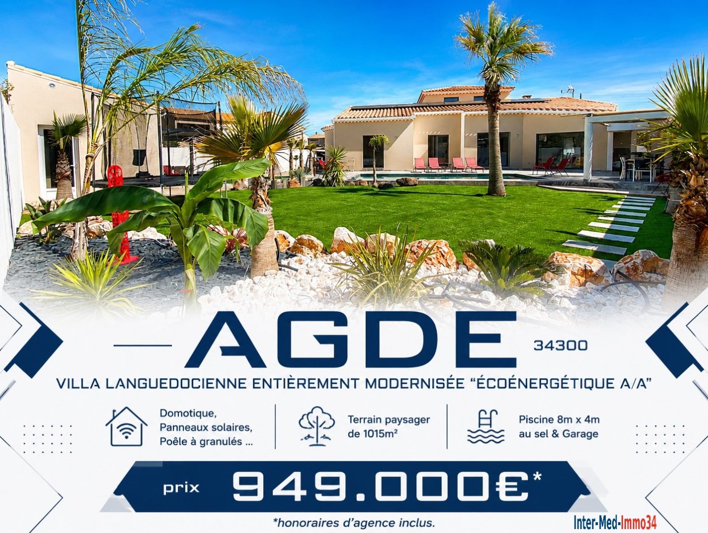 Agence immobilière de Inter-Med-Immo34  agence d'Agde
