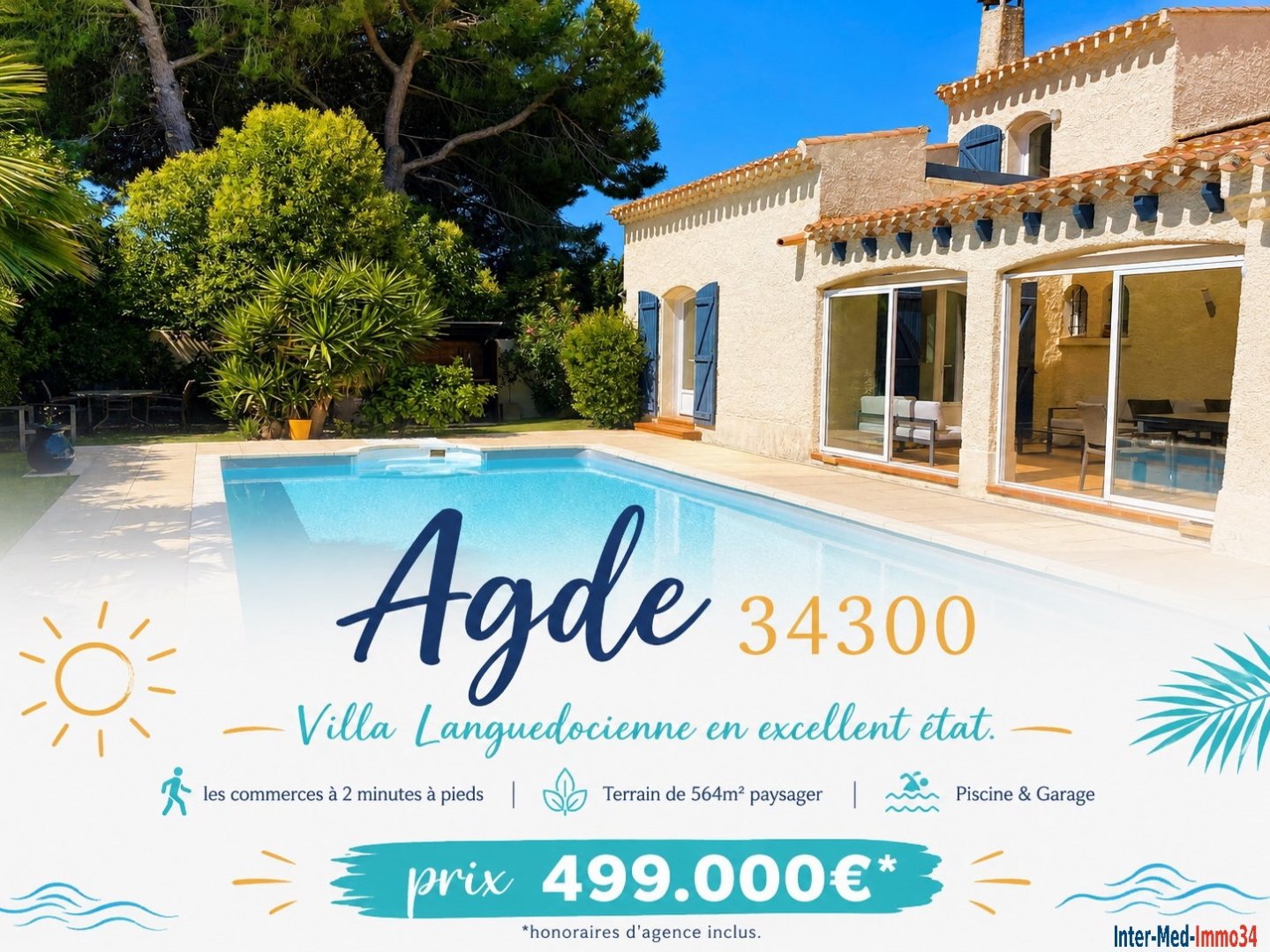 Agence immobilière de Inter-Med-Immo34  agence d'Agde