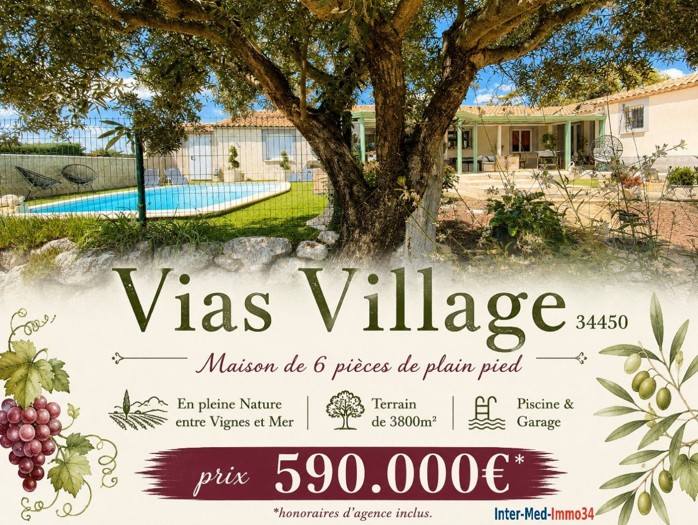 Agence immobilière de Inter-Med-Immo34  agence d'Agde