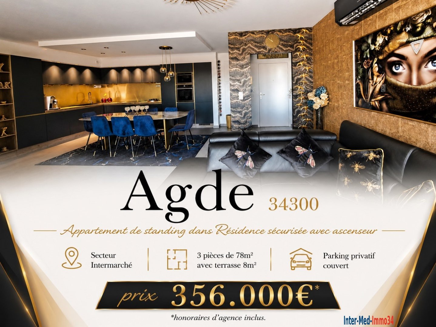 Agence immobilière de Inter-Med-Immo34  agence d'Agde