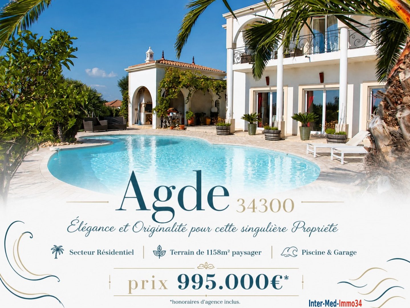 Agence immobilière de Inter-Med-Immo34  agence d'Agde