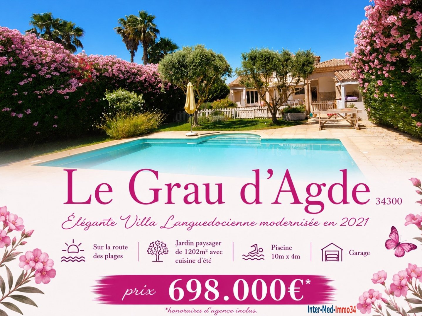 Agence immobilière de Inter-Med-Immo34  agence d'Agde