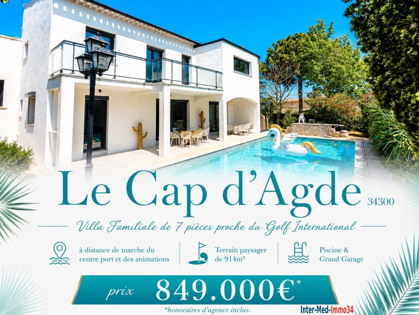 Agence immobilière de Inter-Med-Immo34  agence d'Agde