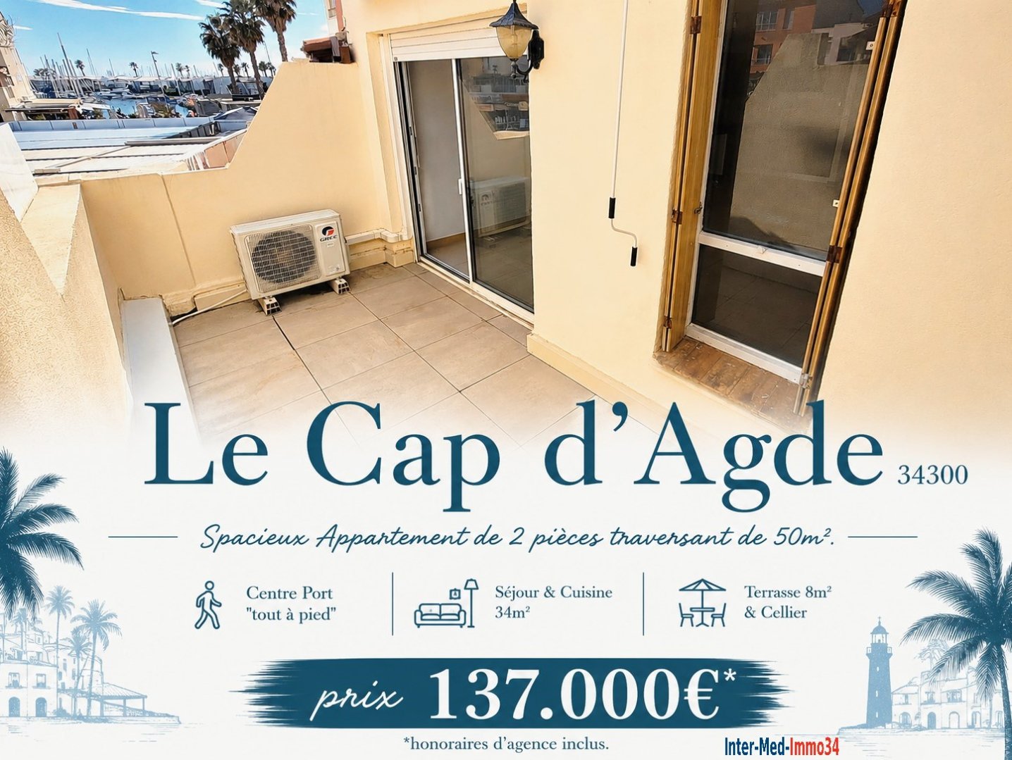 Agence immobilière de Inter-Med-Immo34  agence d'Agde