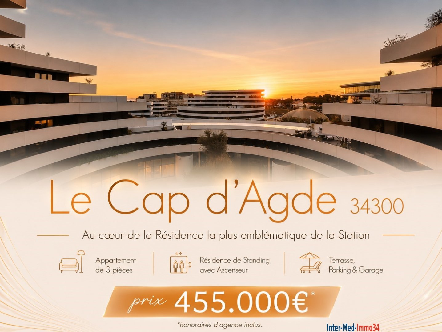 Agence immobilière de Inter-Med-Immo34  agence d'Agde