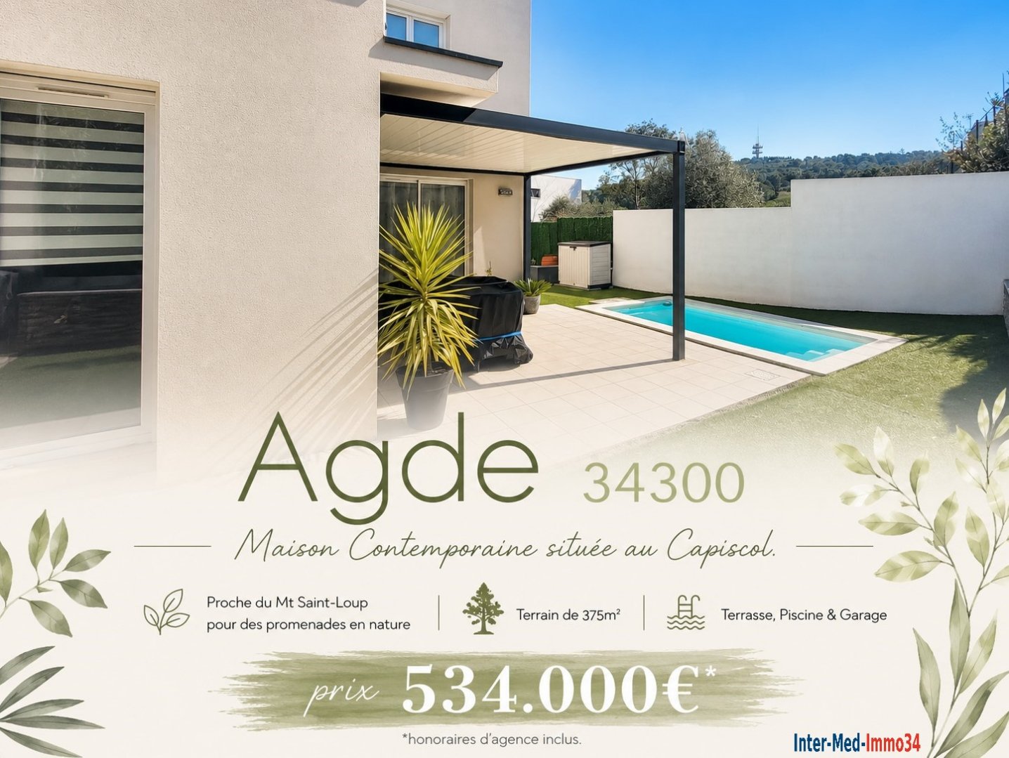 Agence immobilière de Inter-Med-Immo34  agence d'Agde