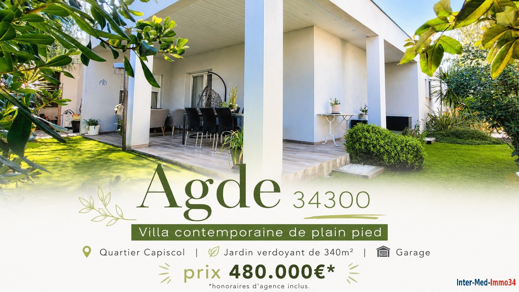 Agence immobilière de Inter-Med-Immo34  agence d'Agde