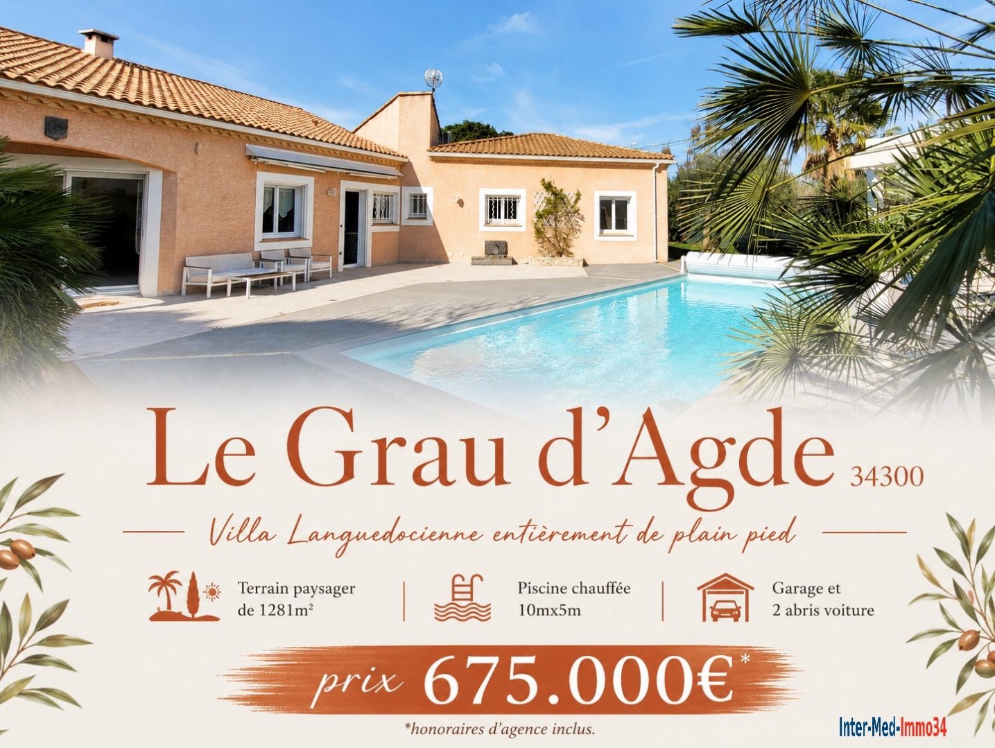 Agence immobilière de Inter-Med-Immo34  agence d'Agde