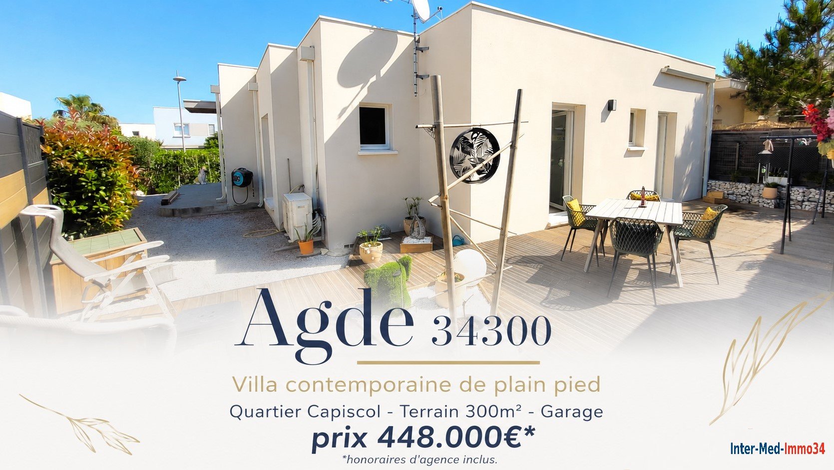 Agence immobilière de Inter-Med-Immo34  agence d'Agde