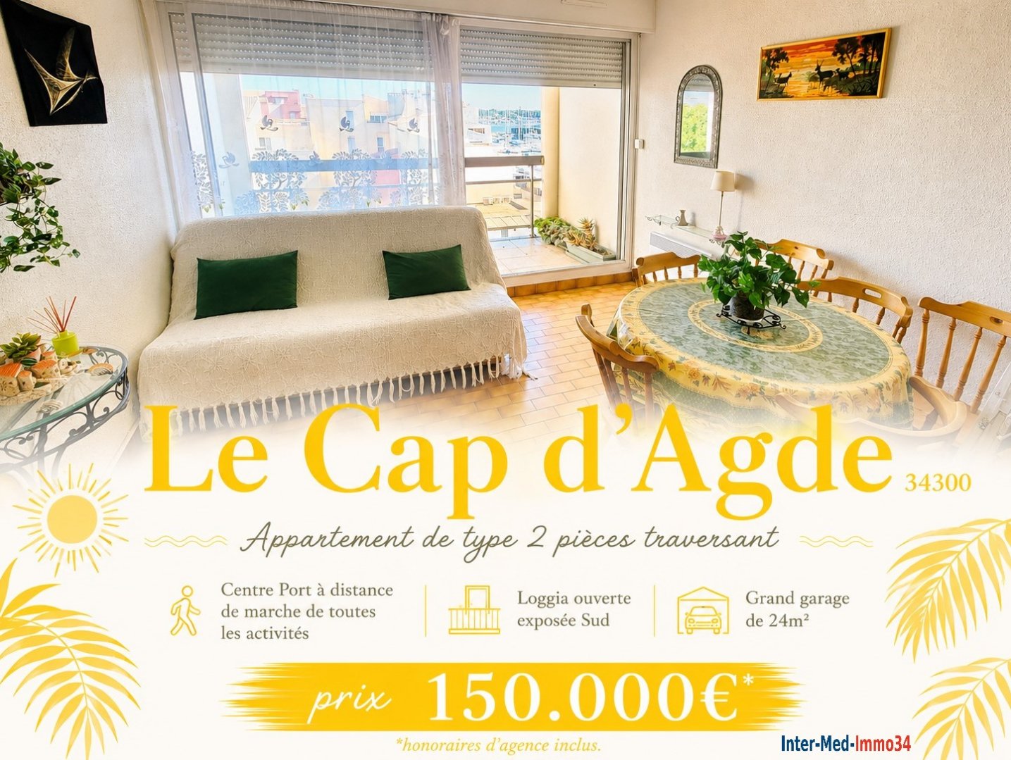 Agence immobilière de Inter-Med-Immo34  agence d'Agde