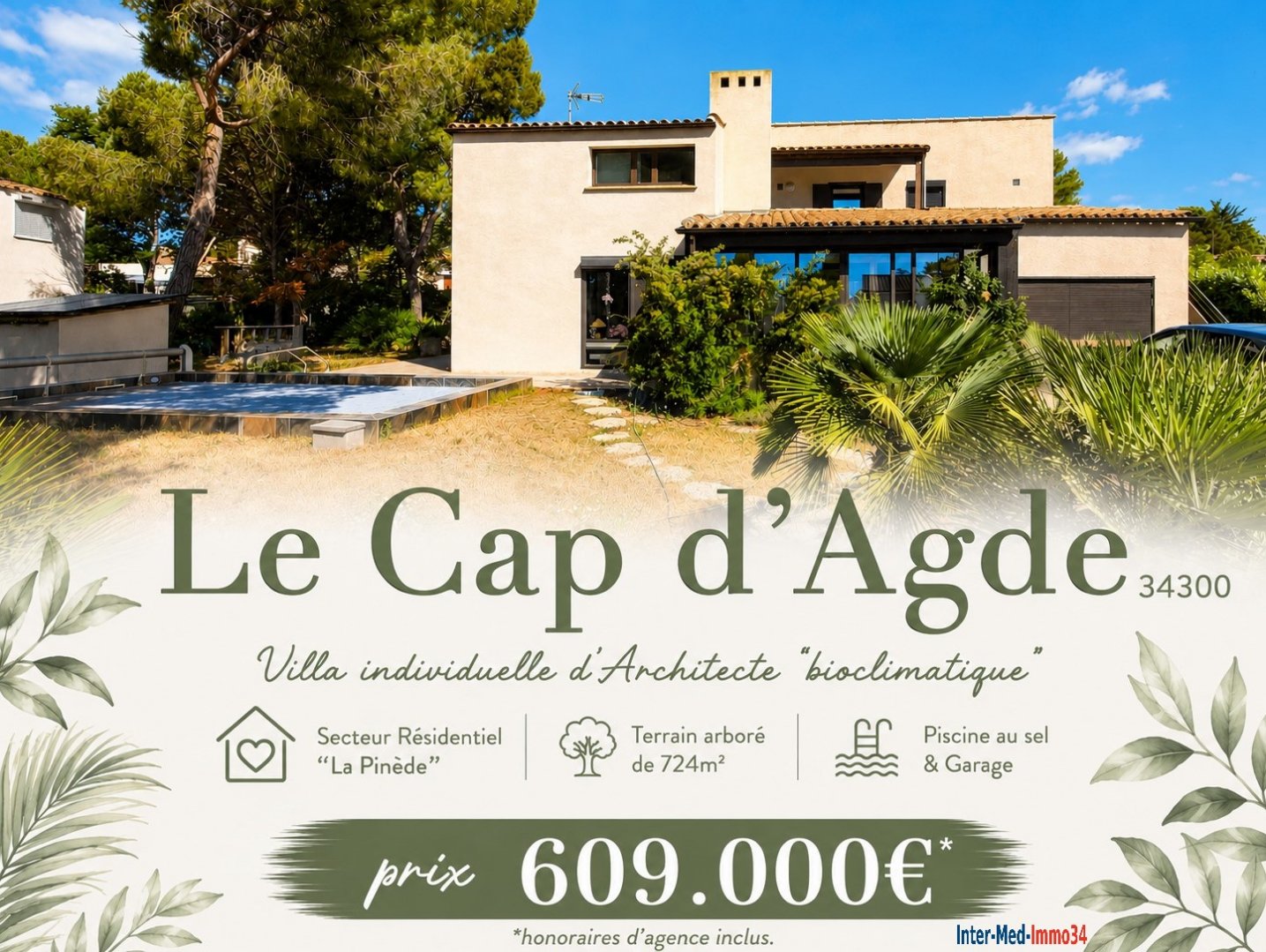 Agence immobilière de Inter-Med-Immo34  agence d'Agde
