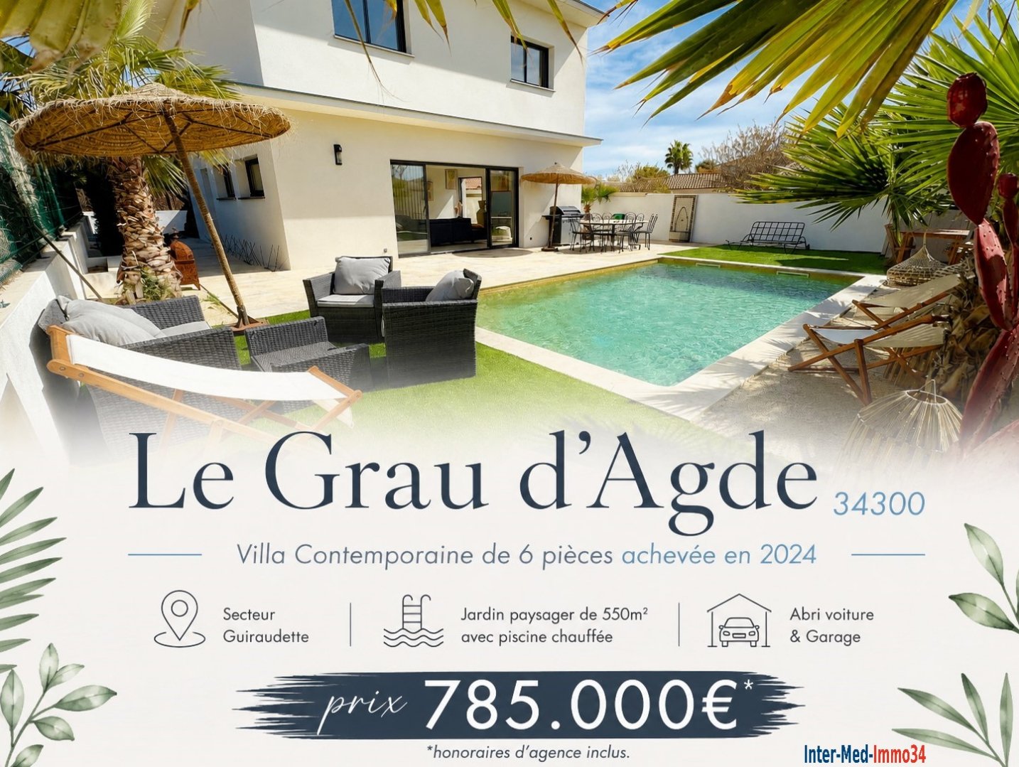 Agence immobilière de Inter-Med-Immo34  agence d'Agde