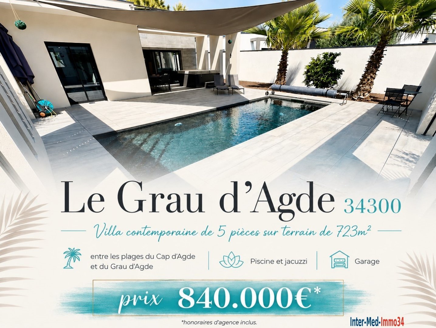 Agence immobilière de Inter-Med-Immo34  agence d'Agde