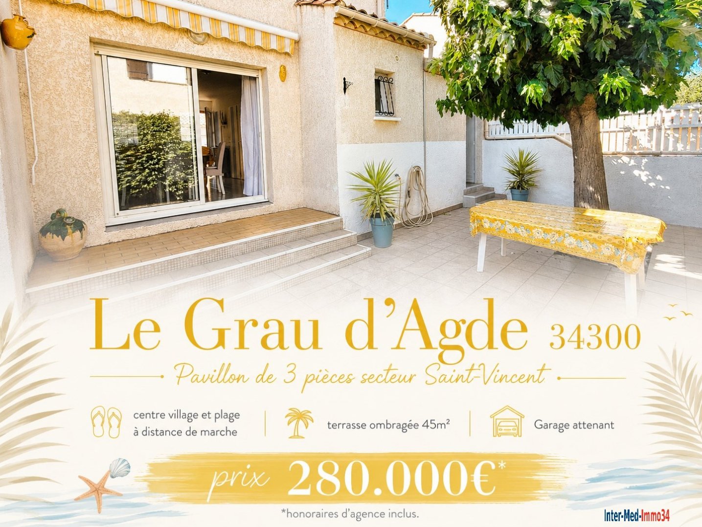 Agence immobilière de Inter-Med-Immo34  agence d'Agde