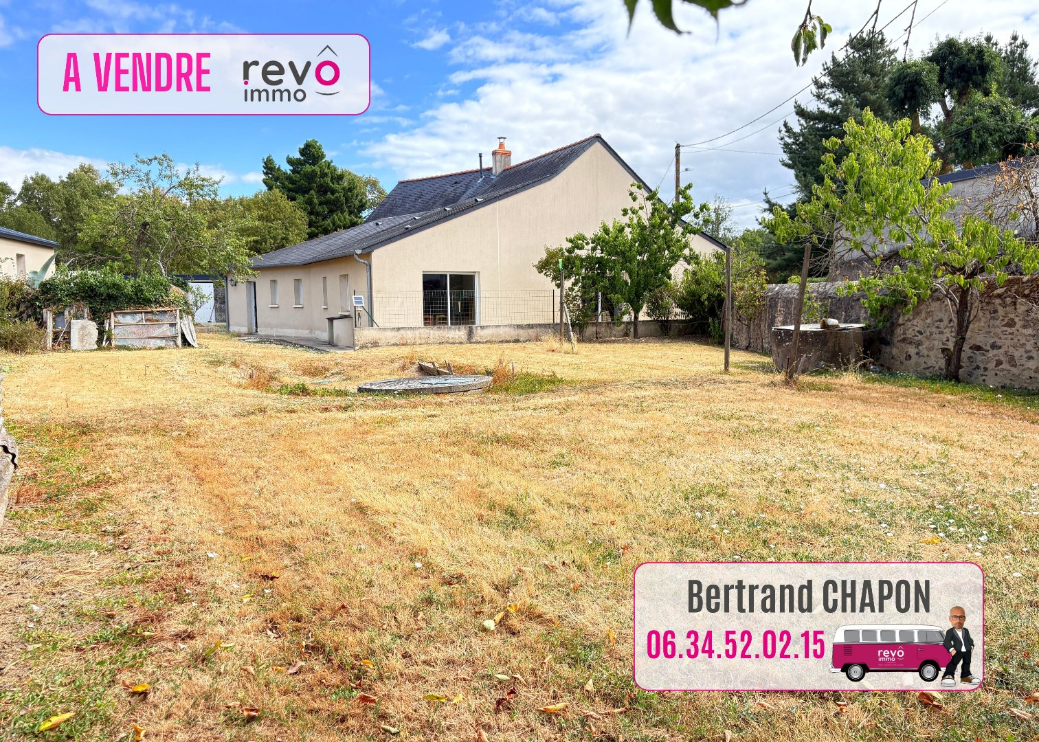 Maison 100m² — Beaulieu-sur-Layon