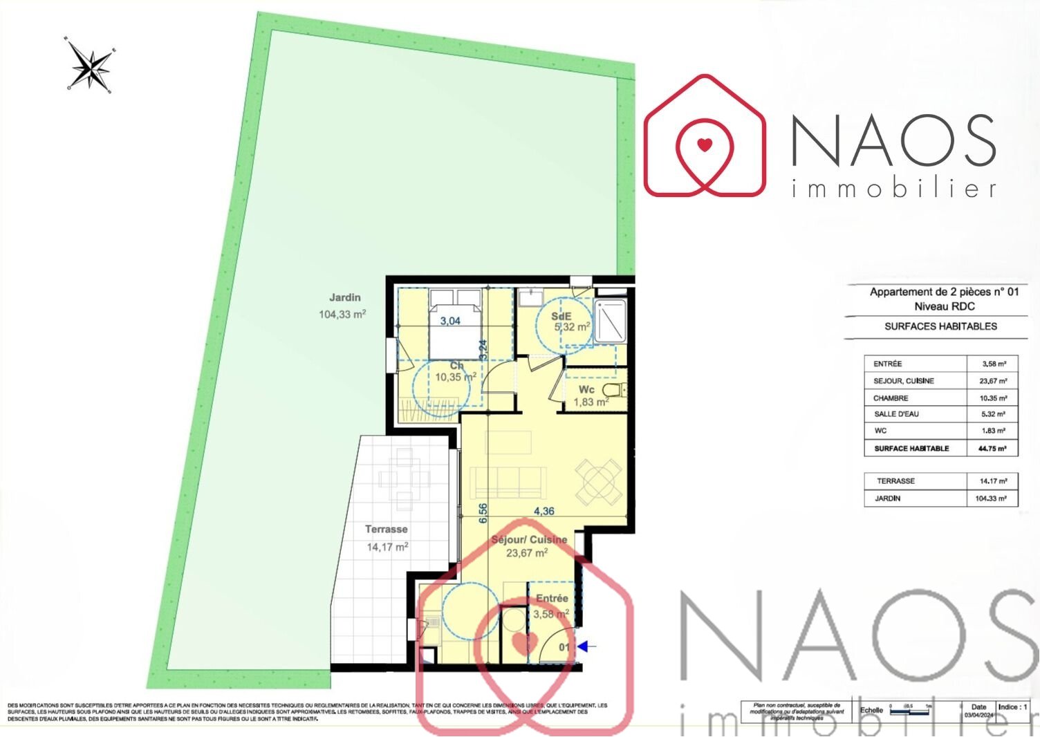 Agence immobilière de NAOS immobilier