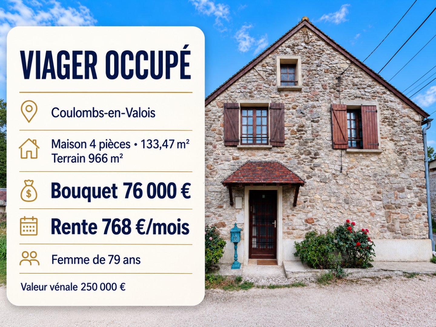 Maison 133m² — Coulombs-en-Valois